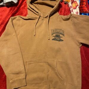 Tan Snowboarding Hoodie